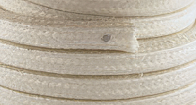 White PTFE packing